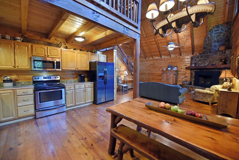 Entrance to cabin