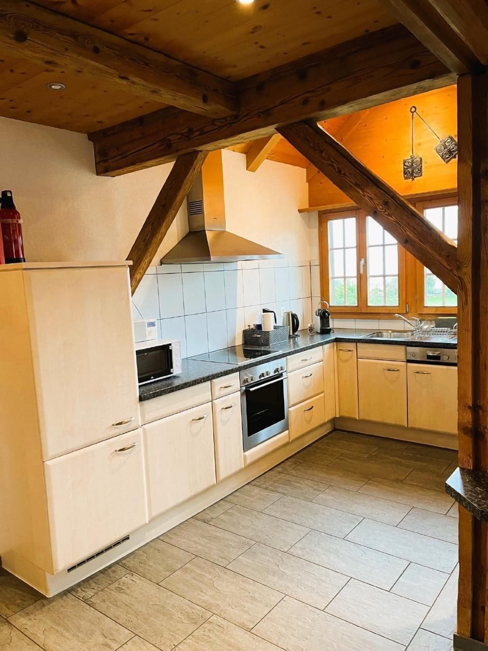 The complete and fully equipped Kitchen