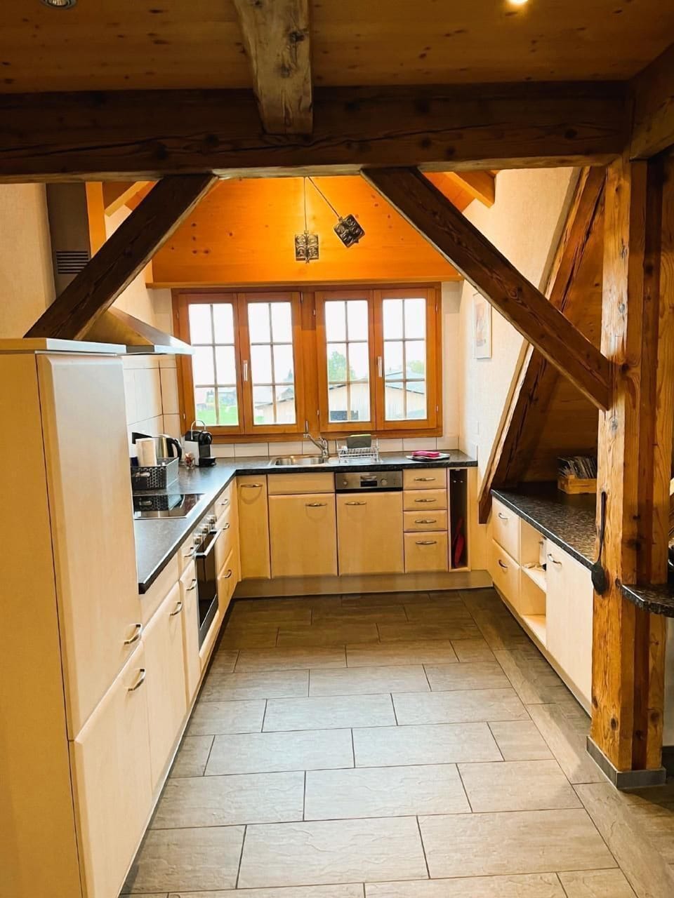 The complete and fully equipped Kitchen