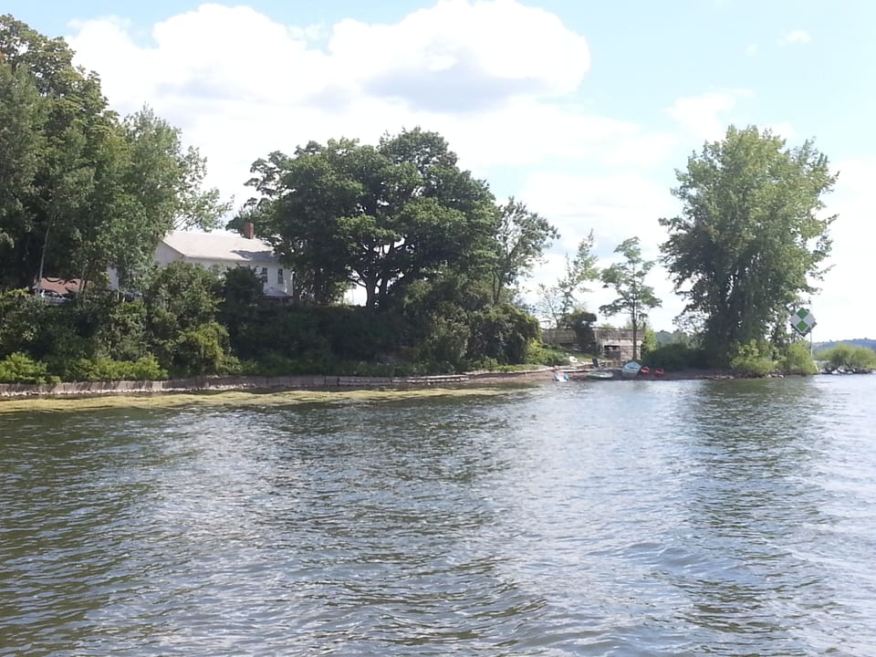 View of property at Watch Point from the water