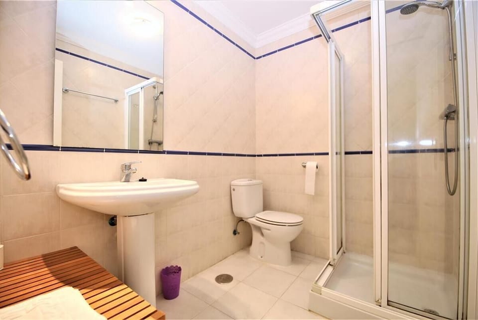 Second bathroom available in this property with shower, WC and sink