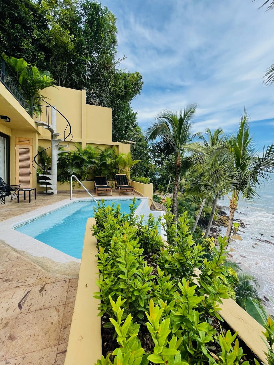 Poolside View