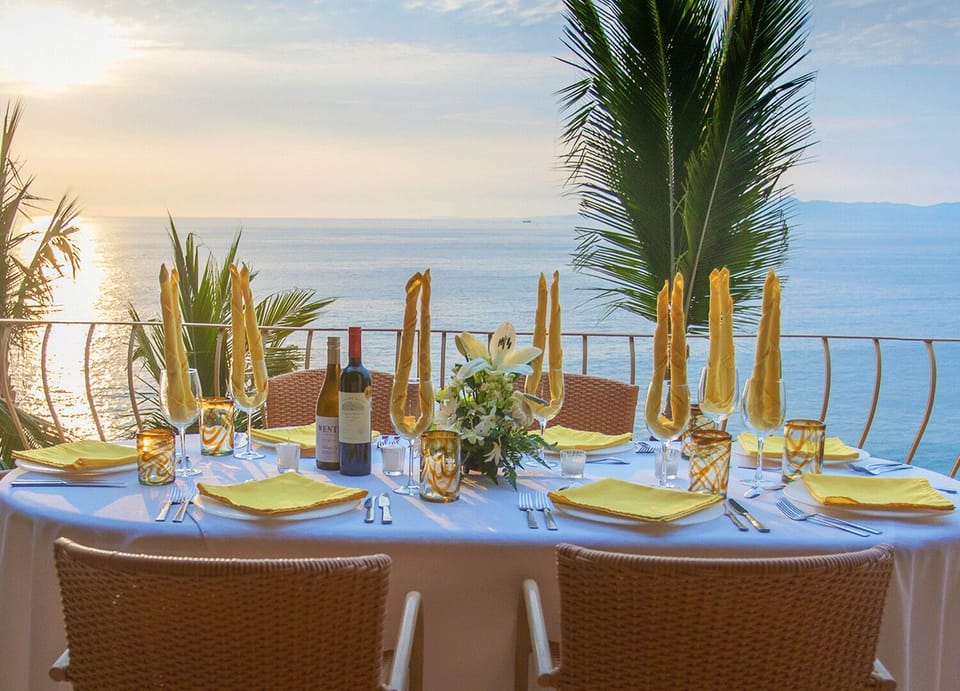 Dinning Terrace set up