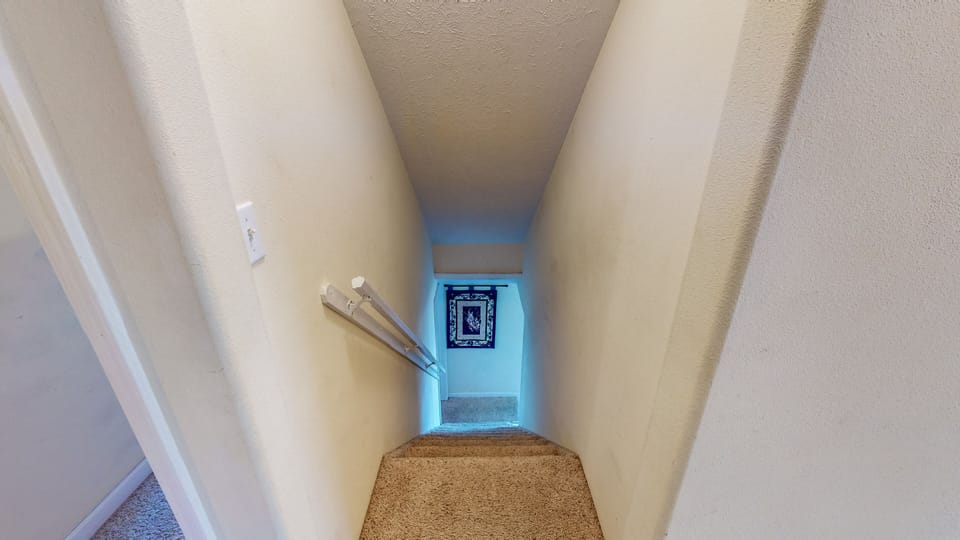 Stairs to lower level