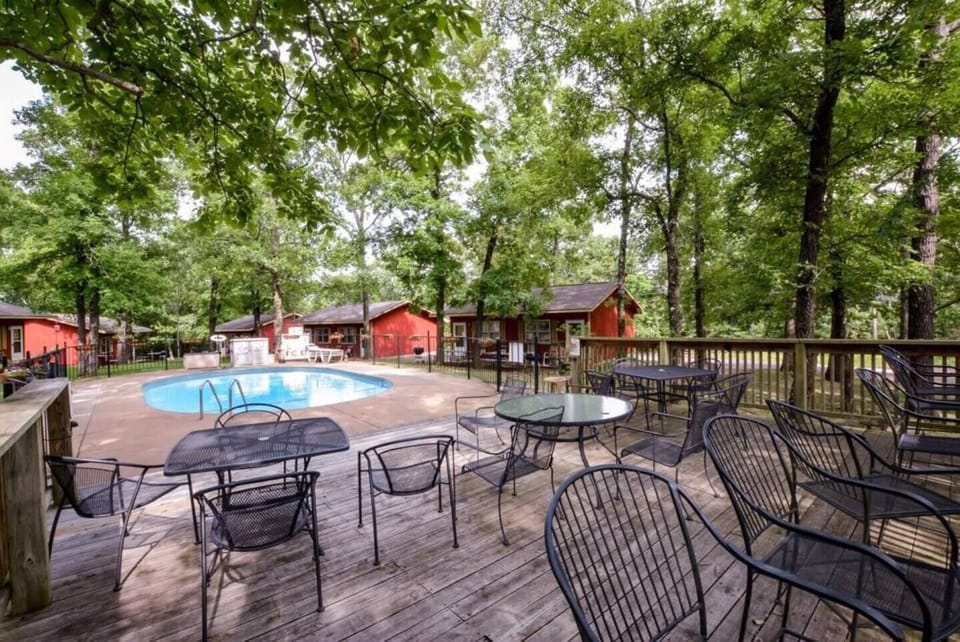 Wooden Pool Deck