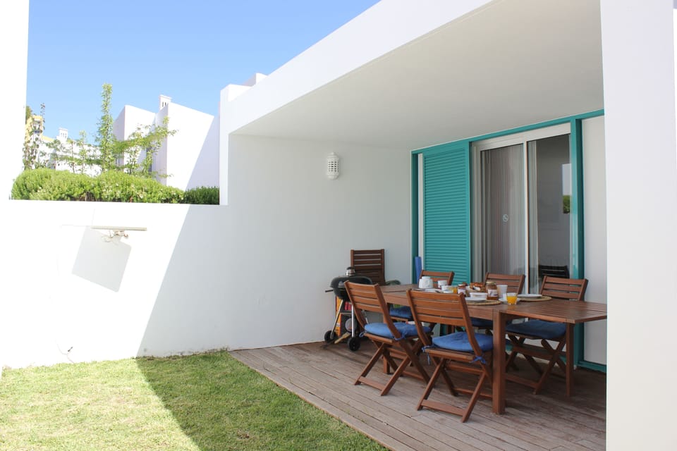 Terrace and garden - calm and sheltered