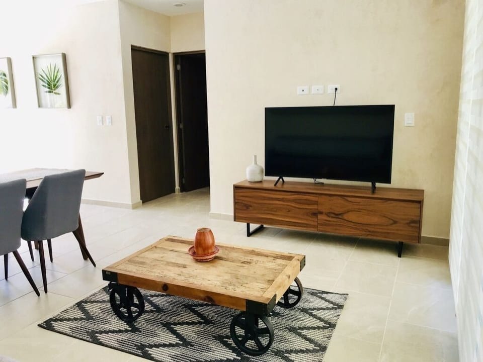 55' Smart TV in living room