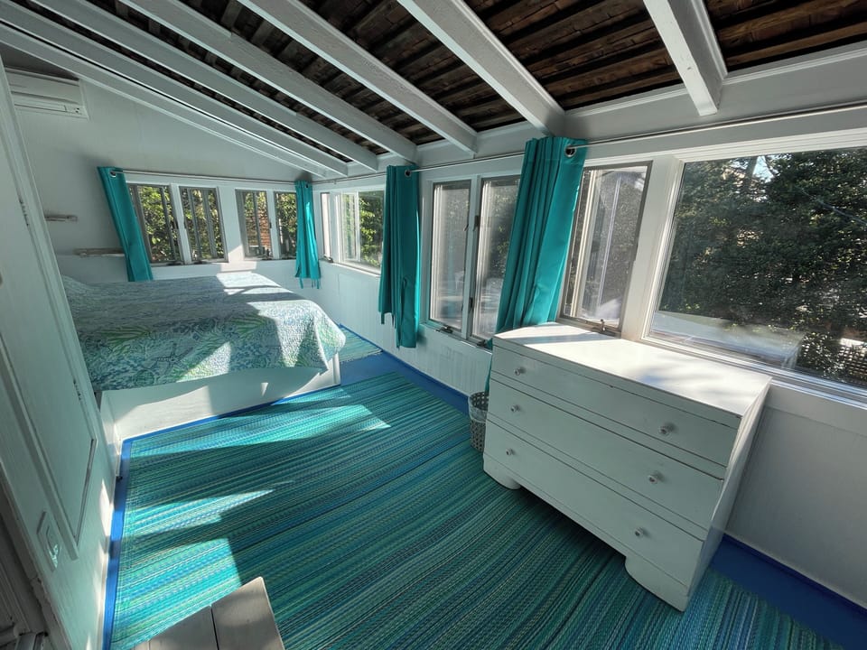 Porch Bedroom (West, King Bed)