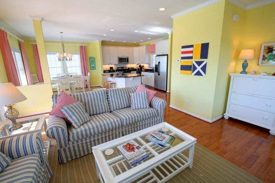 Living View of Kitchen and Dining