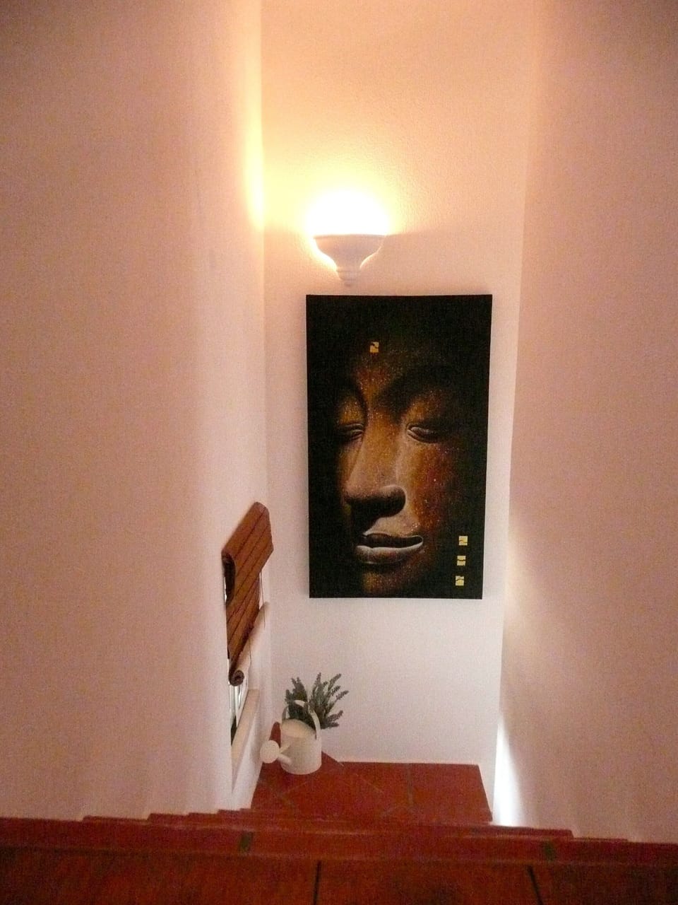 Entrance to bedrooms