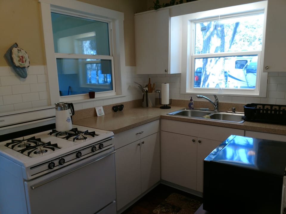 Newly renovated kitchen