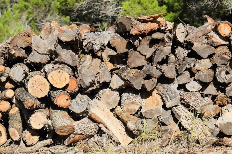 We supply firewood for the wood-burning fireplaces found in each of the 4 cottages