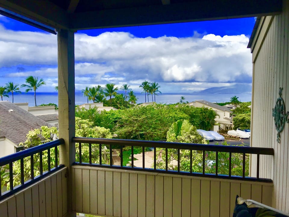 Breathtaking view from Lanai.