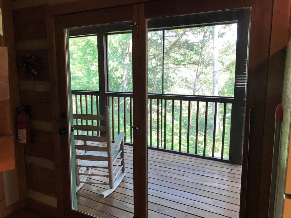 Main Level Door to Screened Back Porch