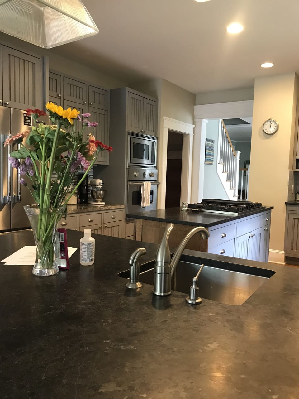 Kitchen facing toward the front of the house.