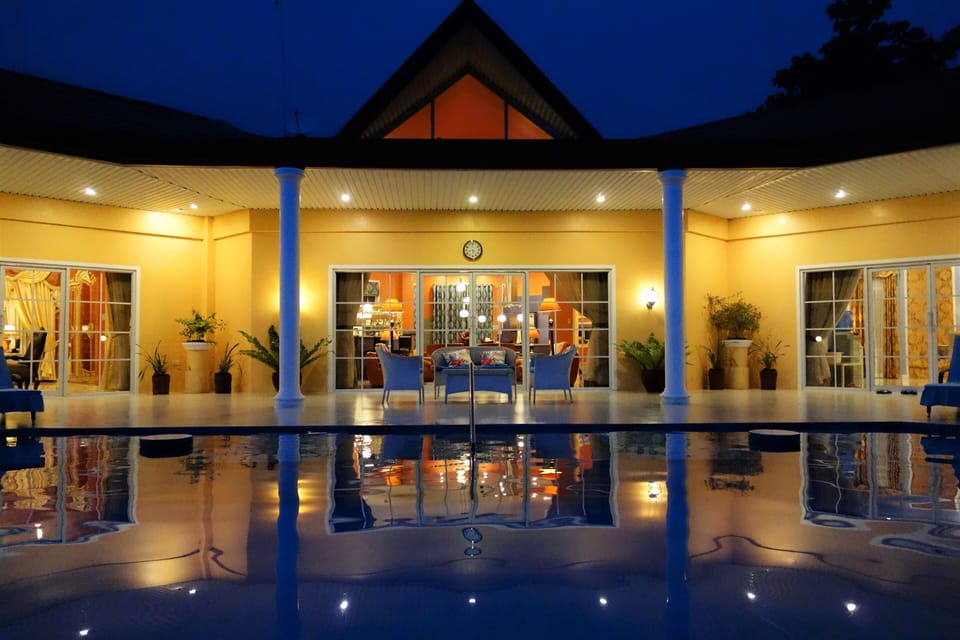 How about sipping a glass of wine on the pool terrace?