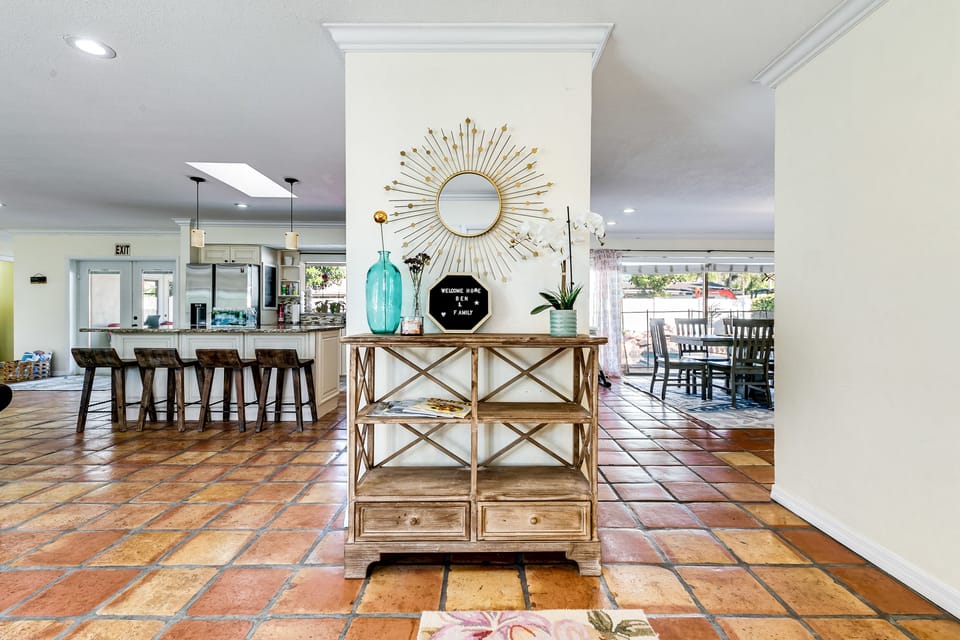 Welcome to your vacation home's first view!  
