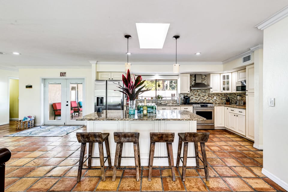 Open Concept Kitchen with Center Island