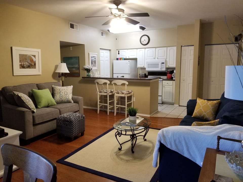 COZY AND COMFY with hide a bed couch