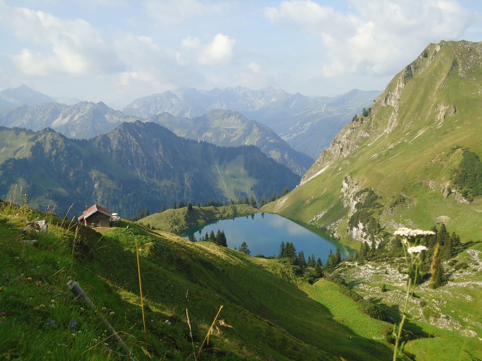 Super view of the mountains from the south and east balcony Apartment in Oberstdorf