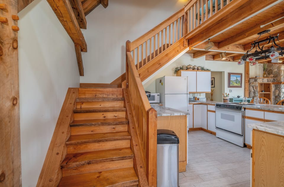 Staircase to the Loft and Suite
