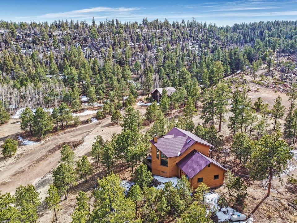 The cabins - 1042 &1044 - are a few hundred feet apart from each other.