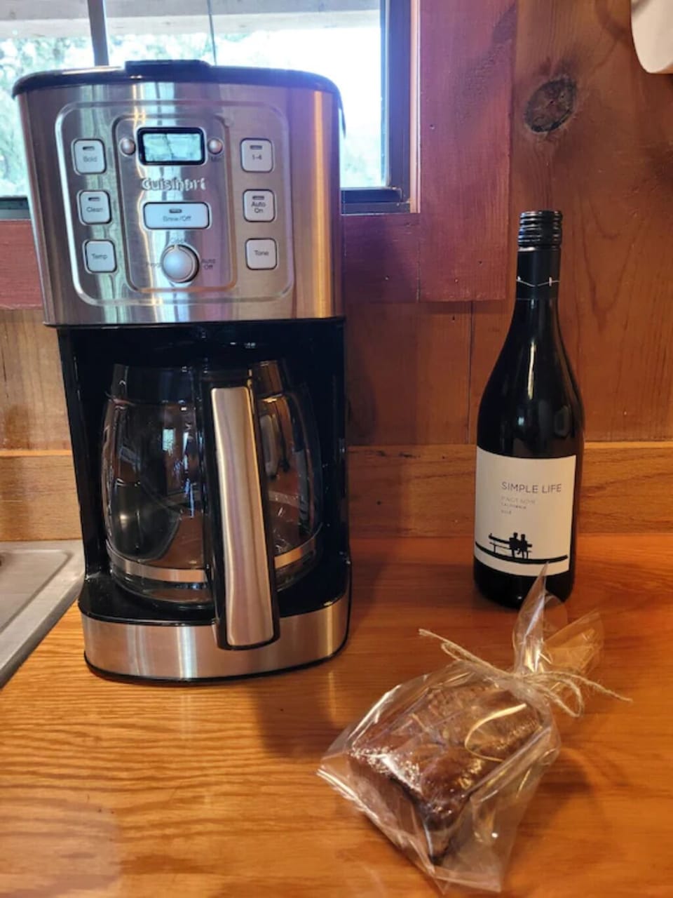 Complimentary Bottle of Wine and Special Treats