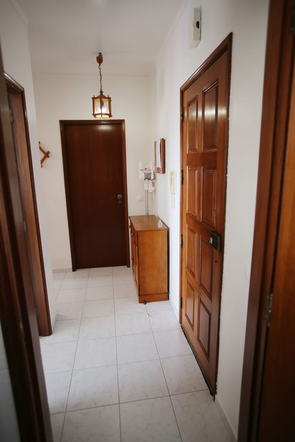 Corredor no apartamento