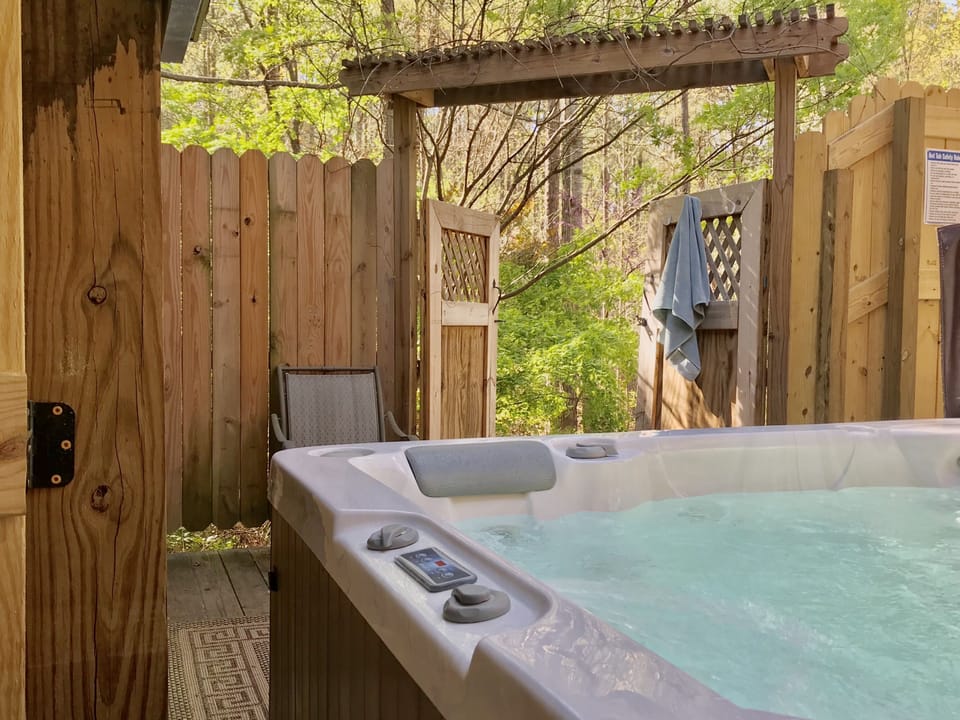 Secluded Hot Tub