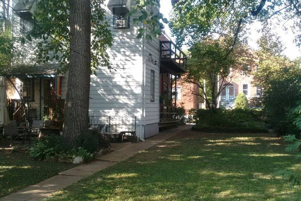 Back yard.