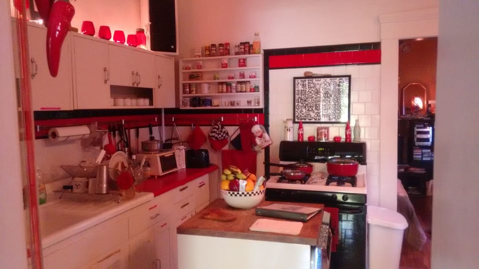 1/2 of kitchen.