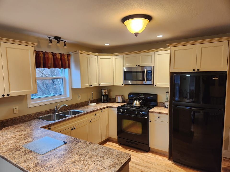 spacious kitchen