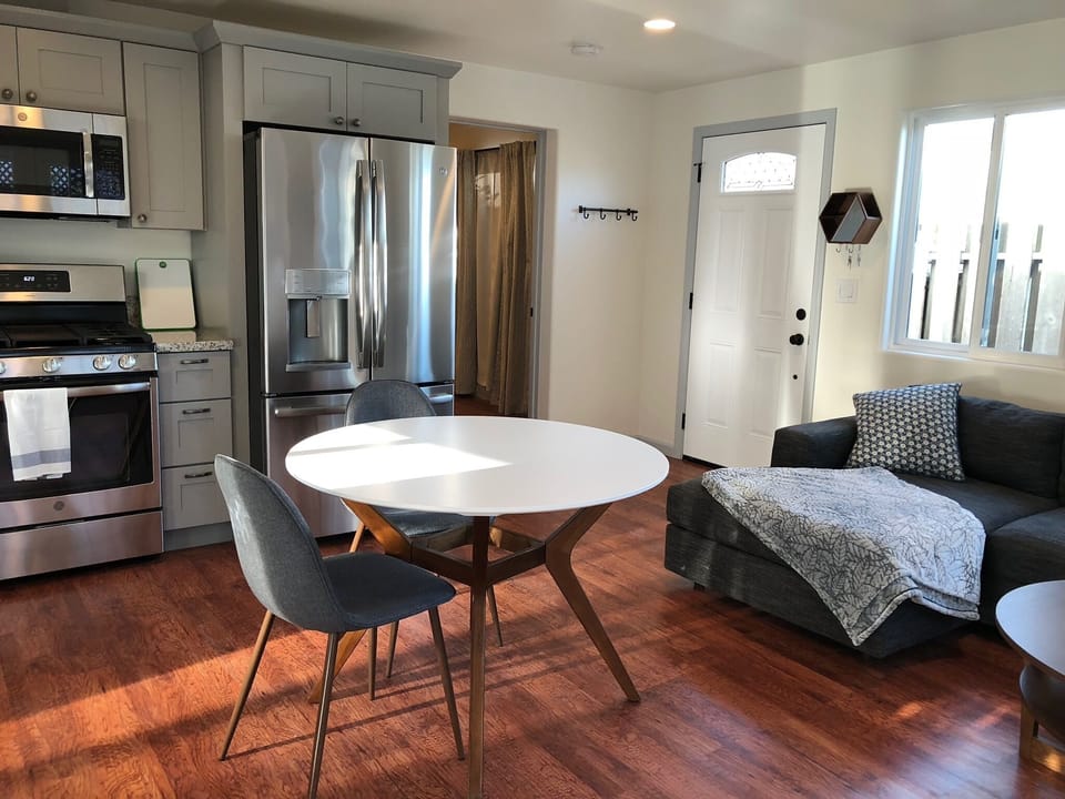 Dining table for intimate gatherings