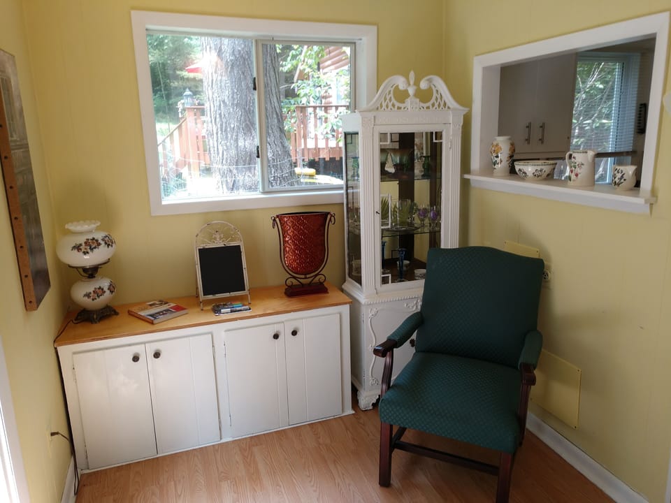The Sun Room. For quiet thoughts and light reading.