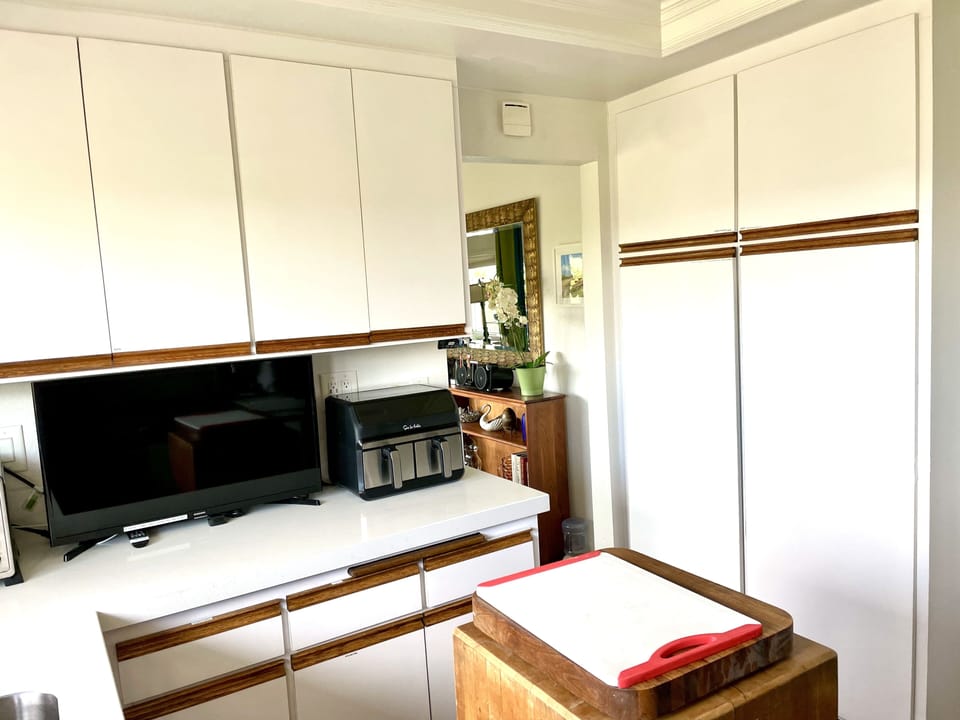 Pantry for additional food. Already contains all the small appliances.