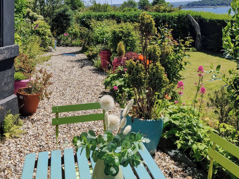 Front garden | Firwood Apartment, Kilmun, near Dunoon