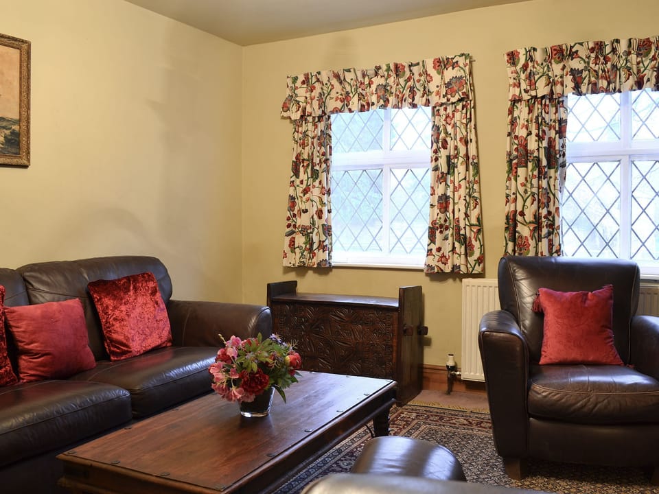 Cosy living room with wood burner | Tudor House, Easingwold, near York