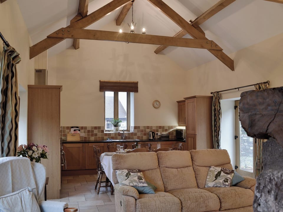 Open pan living space | The Old Byre, Middleton, near Swansea