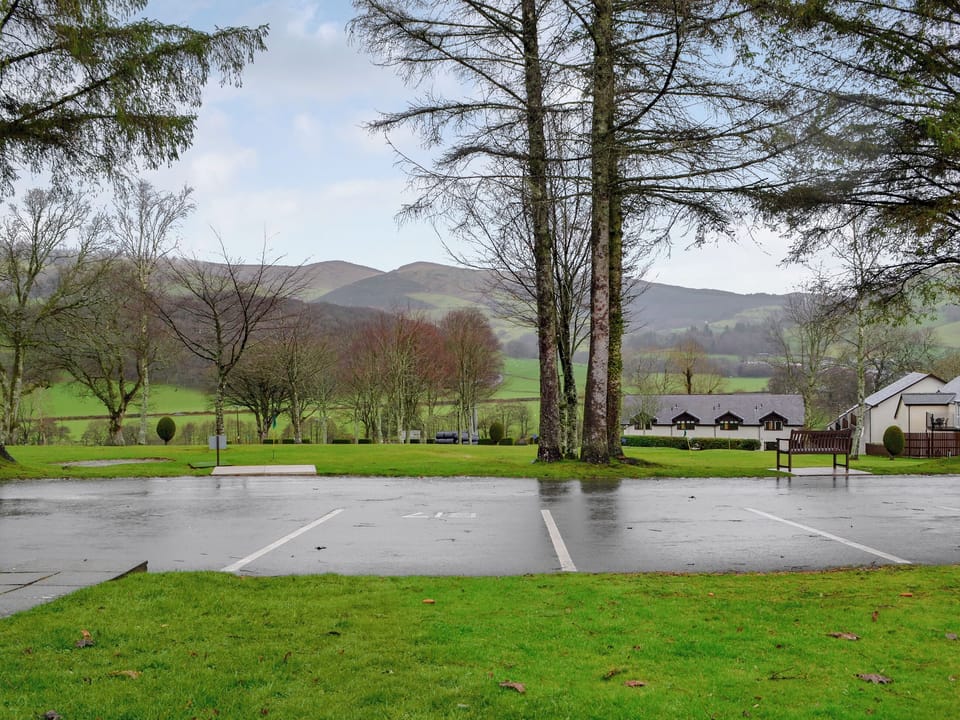 Amazing views of the rolling Machynlleth countryside | Woodland View 1 - Plas Talgarth, Pennal, near Machynlleth