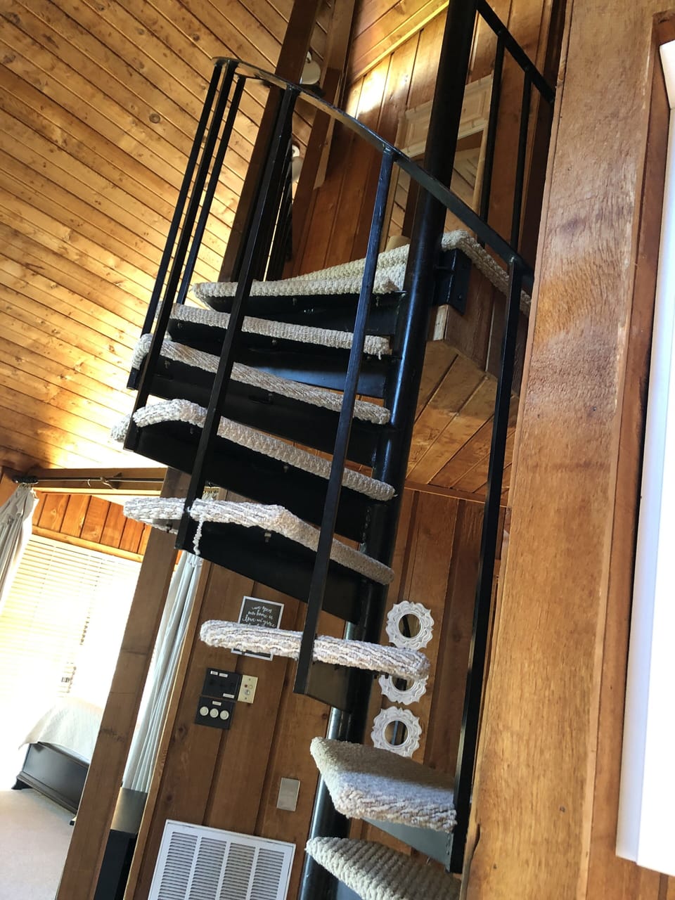 Staircase leading upstairs