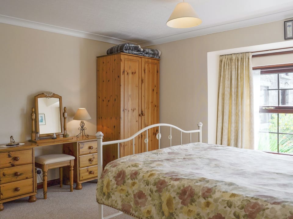 Dressing area within double bedroom | Low Cordorcan - Cordorcan Cottages, Wood of Cree, near Newton Stewart