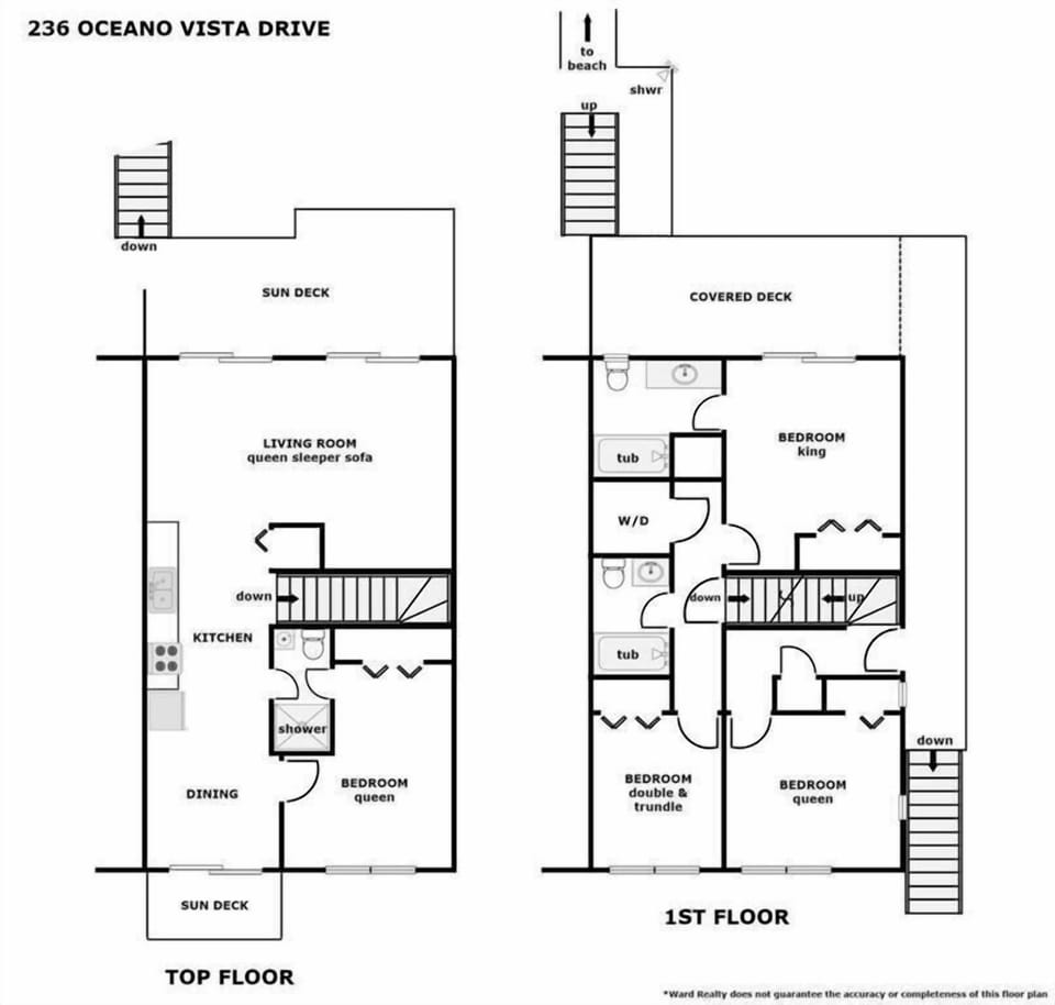 Legacy Beach House Floor Plan