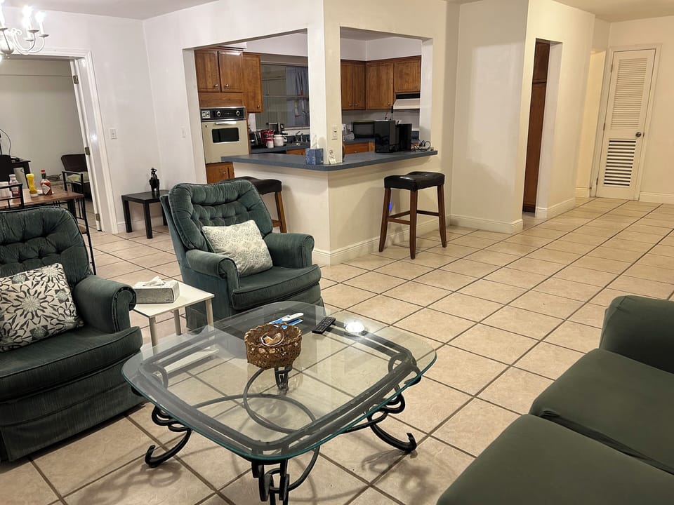 Open living spaces