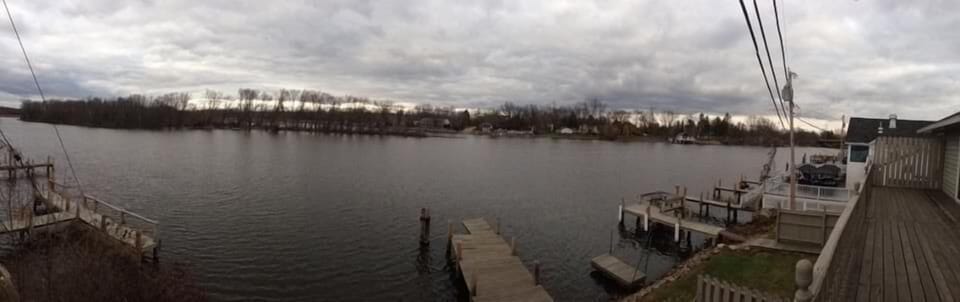 Panaromic view of the Wolf River