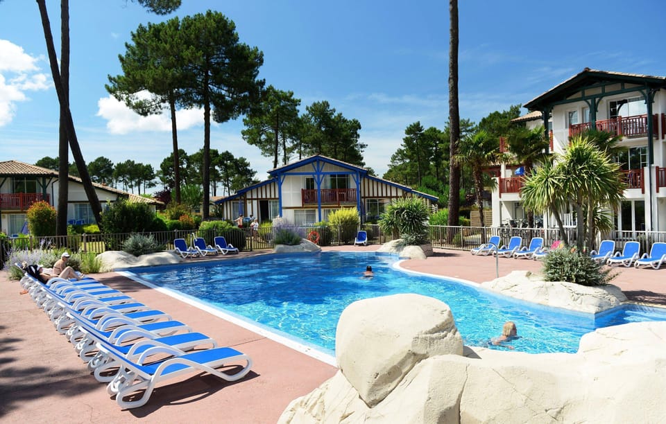 Lounge in the sunshine around the pool.