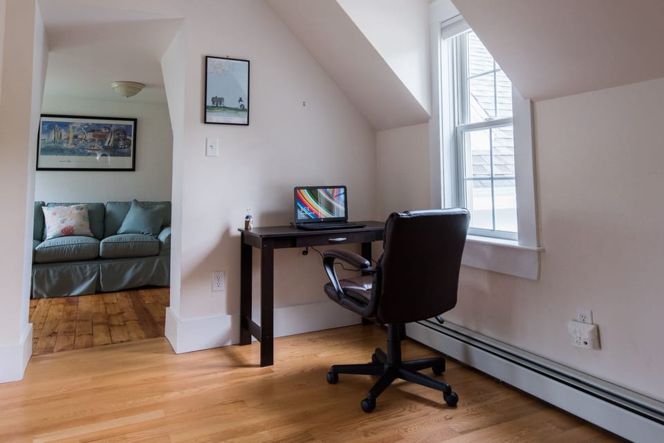 desk area upstairs
