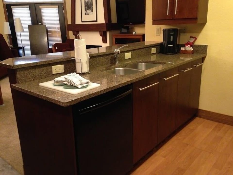 Kitchen and Living Room