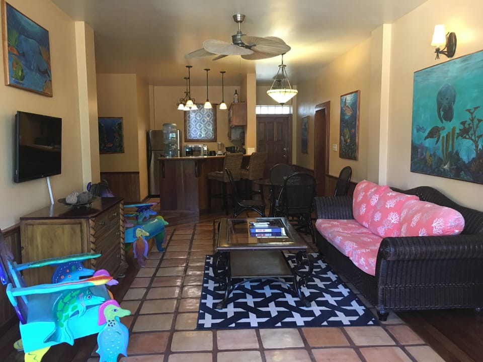 Fun Belizean artwork decor.