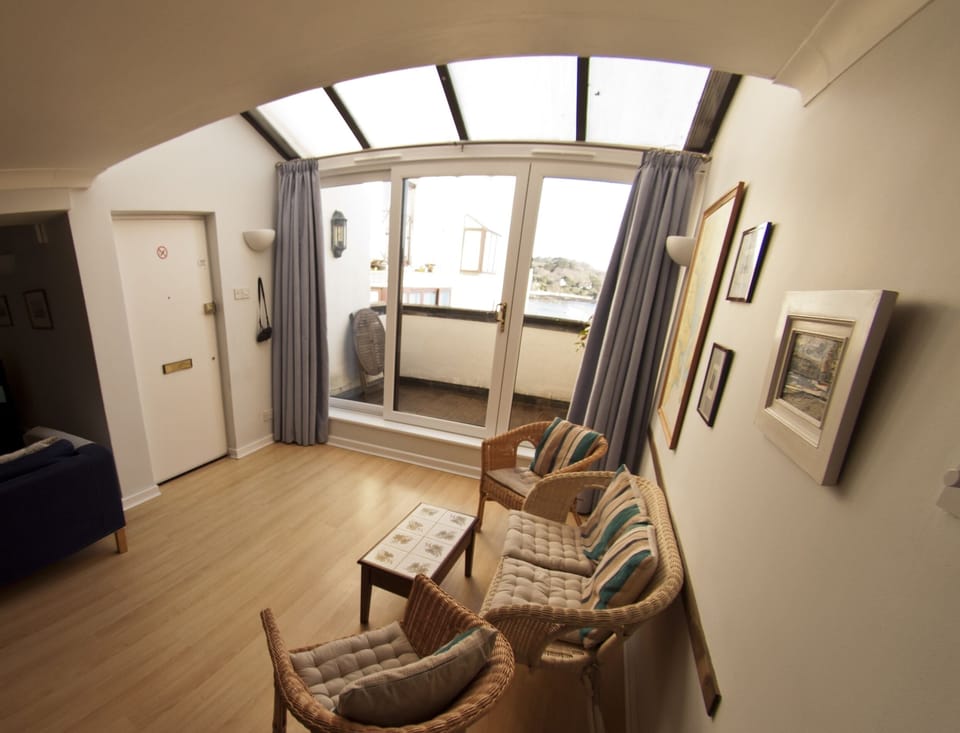 The Lounge and Dining Area - with Sea Views