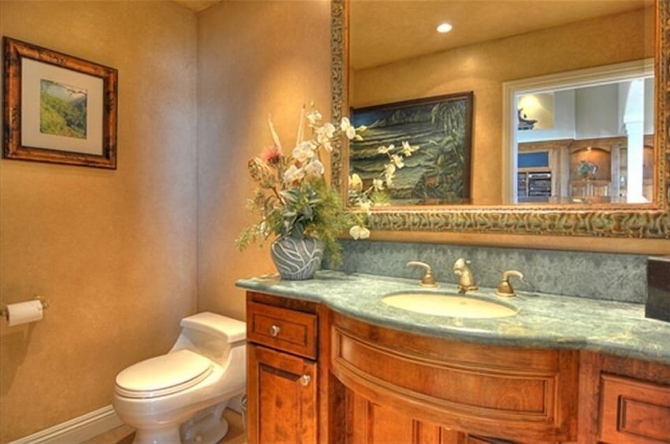 Beautiful Powder Room for Guests